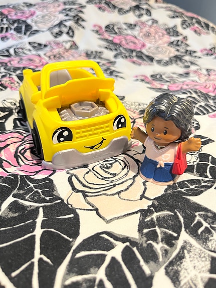 Fisher-Price Little People auto ja hahmo