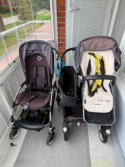Bugaboo donkey duo ja bugaboo bee