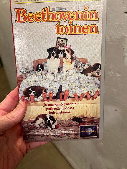 Beethoven 2 toinen VHS-elokuva
