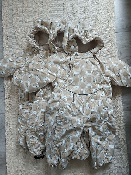 käyttämättömät talvihaalarit
68-74cm