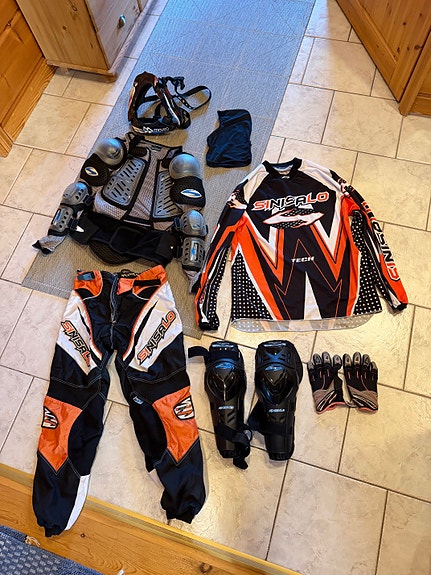 Motocross varustesetti
