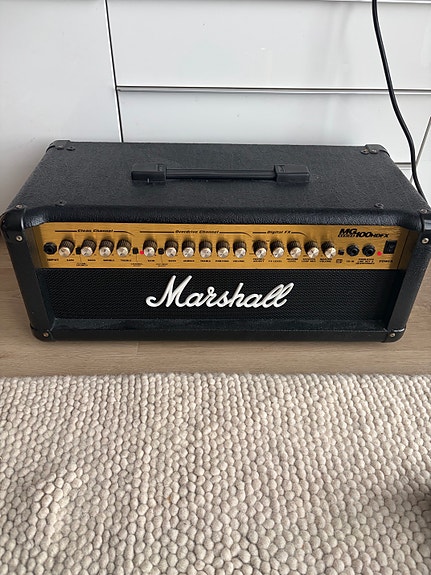 Marshall MG100HDFX kitaravahvistin nuppi