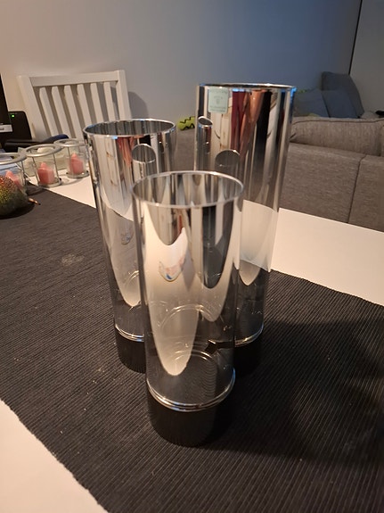 PartyLite Reflections -kynttilänjalkasetti (3 kpl).