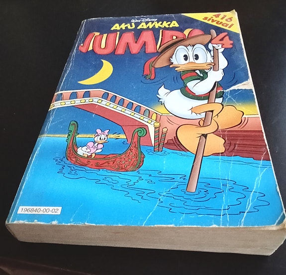 Aku Ankka Jumbo 4 taskukirja