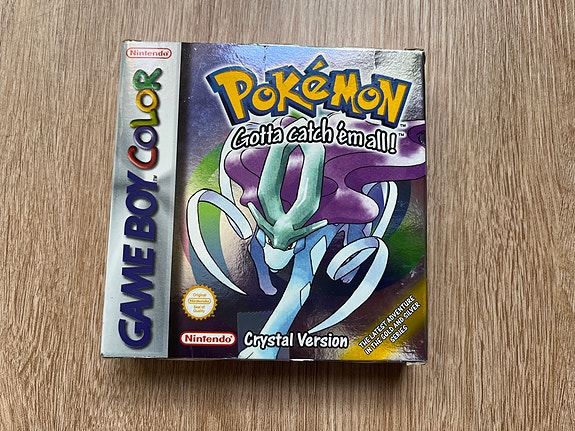 Nintendo Gameboy Pokemon Crystal peli