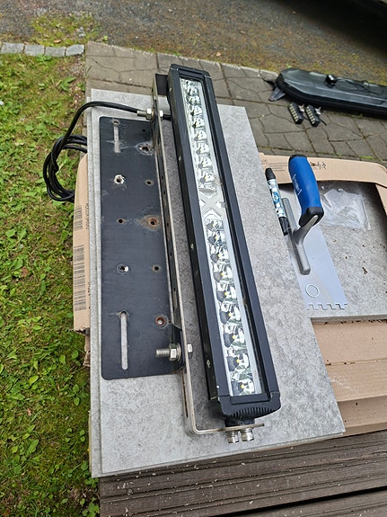 X vision lisävalo ja bullpro slim