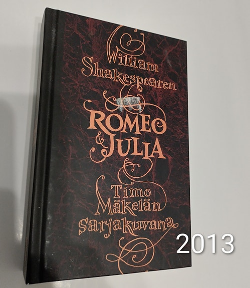 Romeo&Julia Timo Mäkelän sarjakuvana