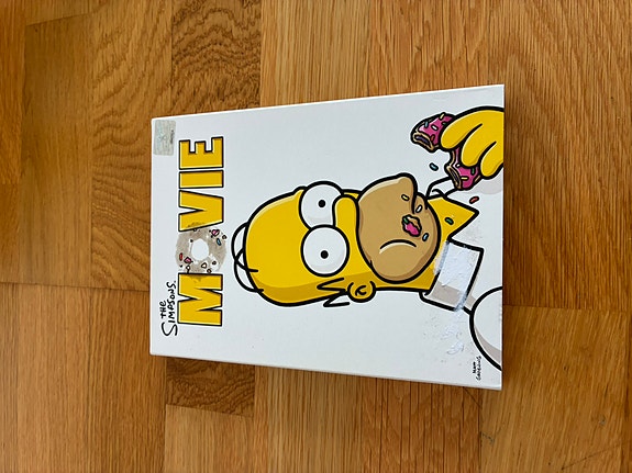 Simpsons movie dvd