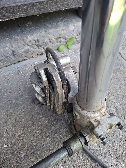 yamaha yz 85 keula ja etu- jarru
