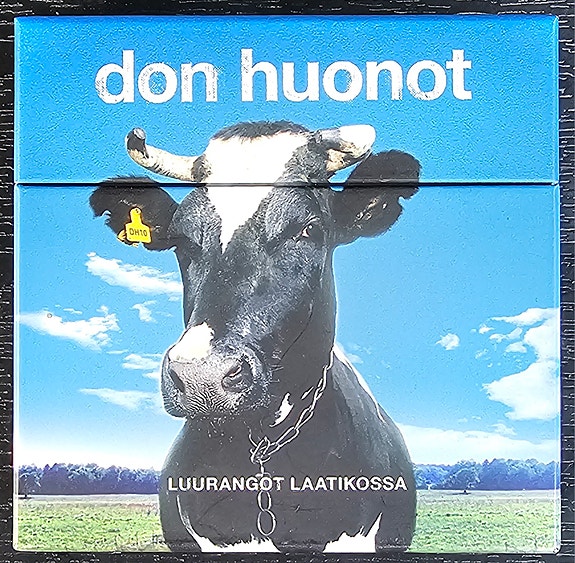 Don Huonot: Luurangot laatikossa (3CD + 3DVD) boksi – Virheettömät levyt!