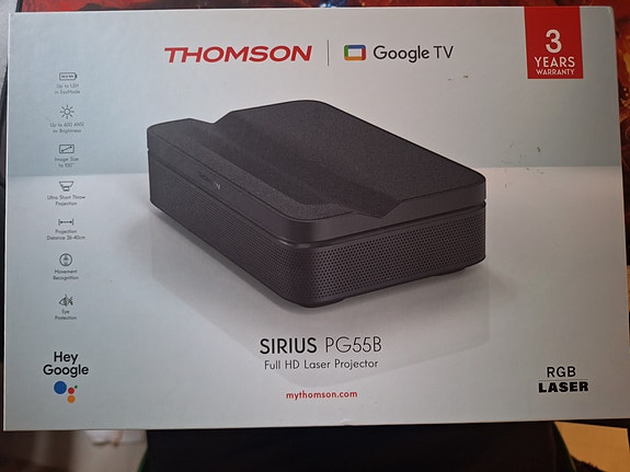 Thomson Sirius PG55B full hd laser projector