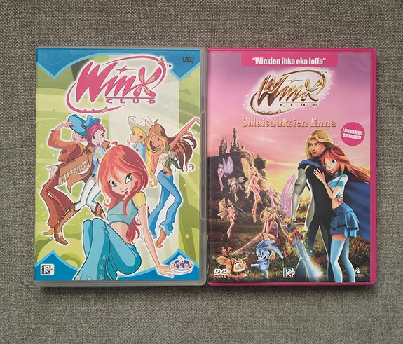 Winx Club DVD:t – 2 kpl