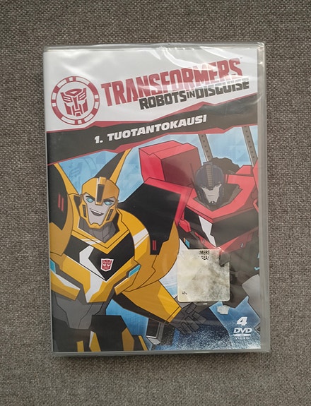 Transformers: Robots in Disguise – Kausi 1 (suomijulkaisu, uusi muoveissa)