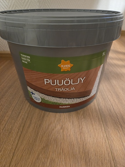Ilves puuöljy ruskea 9l