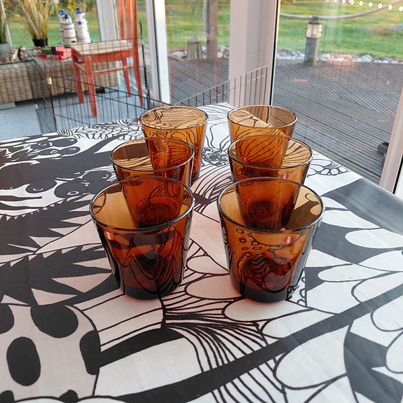 Iittala Kartio kupari 21 cl 6 kpl