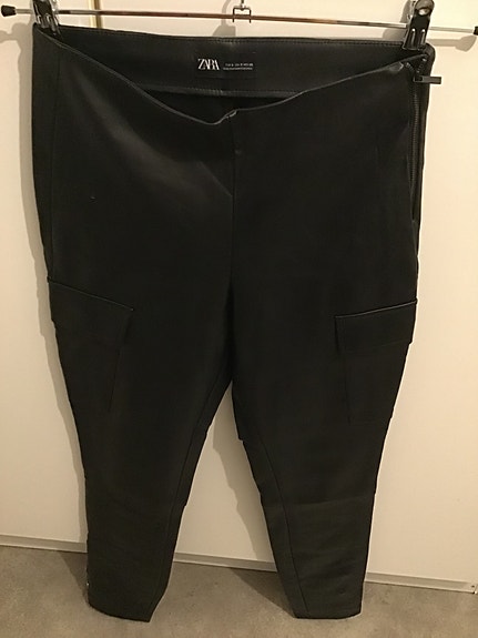 Black leather pants