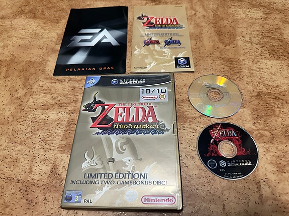 Gamecube: Zelda Wind Waker Limited Edition CIB