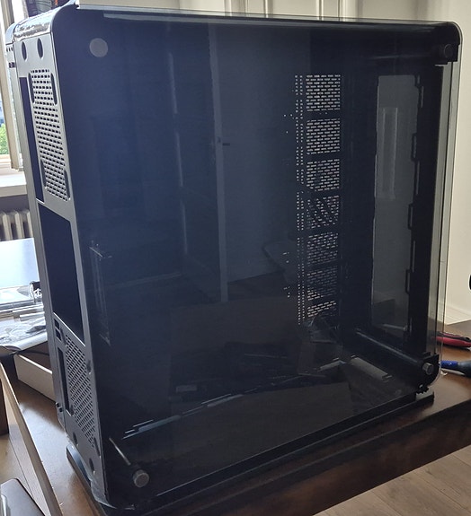 Thermaltake Core P8 karkaistu lasi - Kotelot - Tower - Musta - ATX