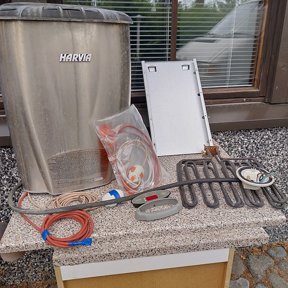 Hyvä Harvia Moderna sähkökiuas 8 kW etäohjauksella
