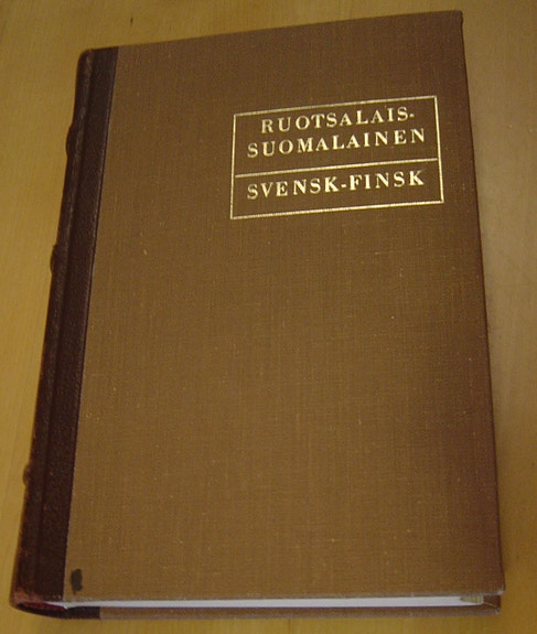 Ruotsalais-suomalainen sanakirja