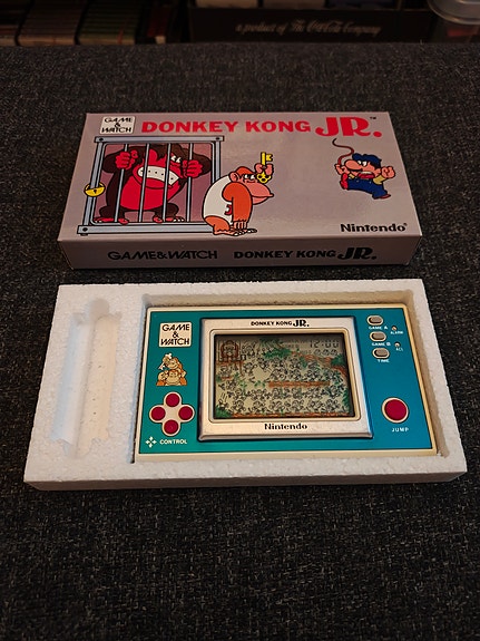 Nintendo Game & Watch Donkey Kong Jr käsikonsoli + pakkaus
