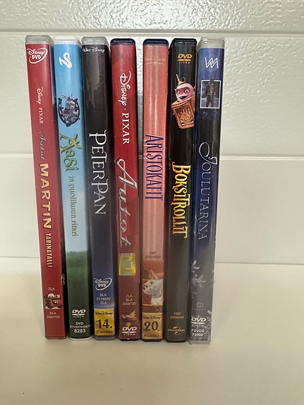 DVD elokuvia 21