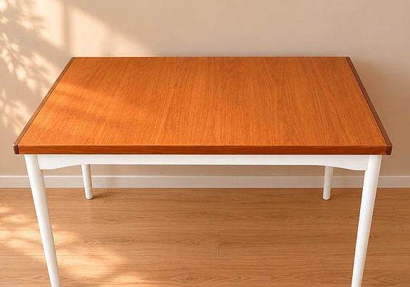 Vintage teak ruokapöytä