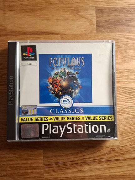 Populous: The Beginning Classics PlayStation 1 peli