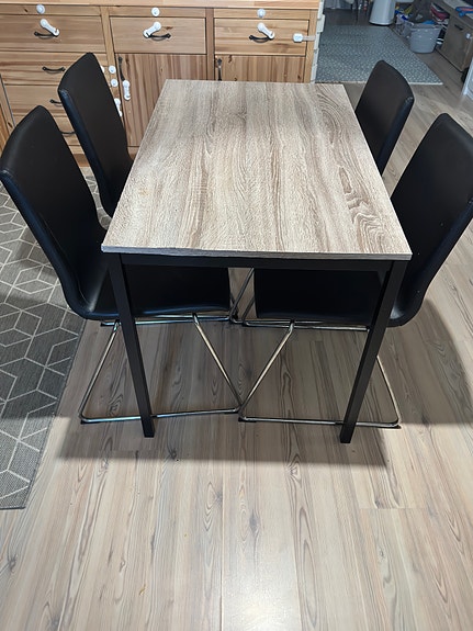 Dining Table and Chair