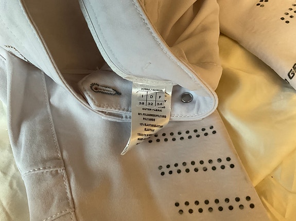Euro-Star ratsastushousut koko 34 valkoiset