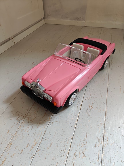 Retro Barbie-auto
