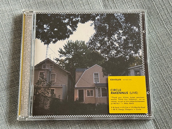 Circle – Rakennus (Live) CD
