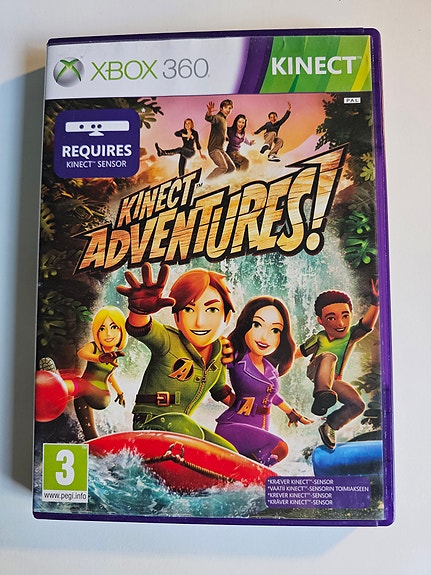 Kinect Adventures! Xbox 360 working condition