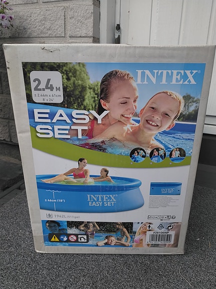 Uusi Intex Easy Set uima-allas 2,4 m