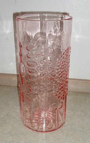 Iittala UUSI Flora maljakko - lohenpunainen