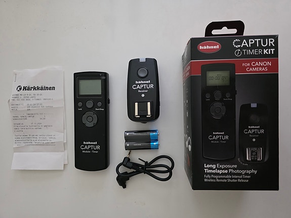 Hähnel Captur Timer Kit Canon langaton kaukolaukaisin