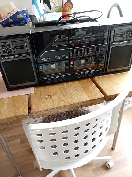 Salora sp720 cd,kasettiradio