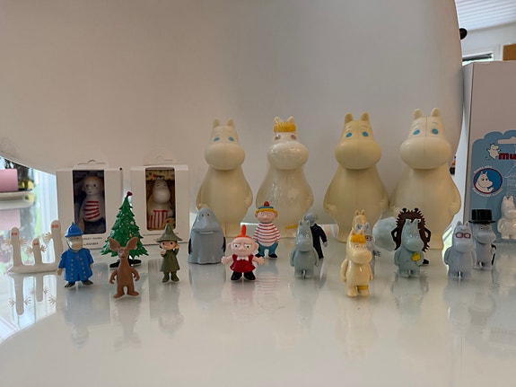 Muumi figuurit ja Muumipeikko keräilylelut