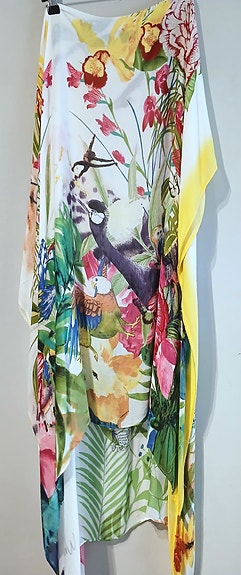 Desigual foulard/pareo/viskoosihuivi