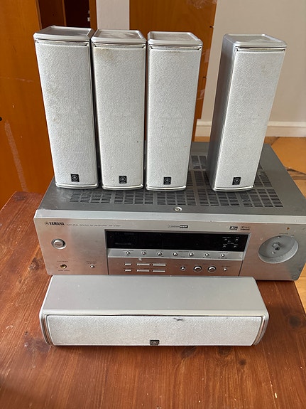 Yamaha 5.1 Kaiuttimet ja Vahvistin
