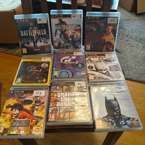 PlayStation 3 pelipaketti PS3 pelejä