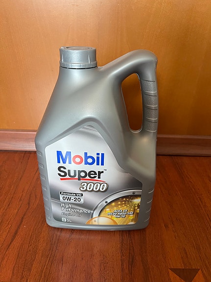 Mobil Super 3000 Formula P 0W-20 5L moottoriöljy