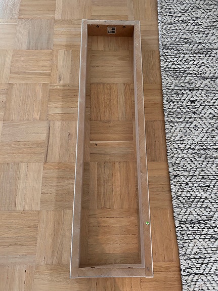Muuramen 5cm korkea sokkeli, 78x20cm