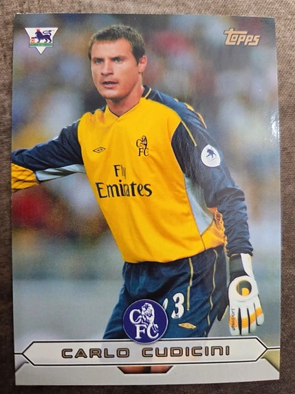 Carlo Cudicini #C1 2003 Topps Premier Gold