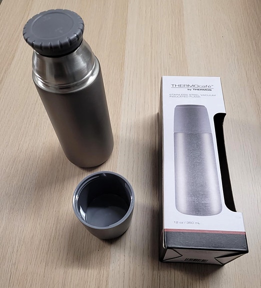 Thermos Termospullo 350ml harmaa