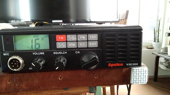 vhf radio apelco