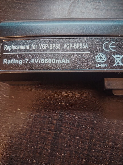 Sony esim vaio akku, Eritt hyväkunto, tz, vgn sarja