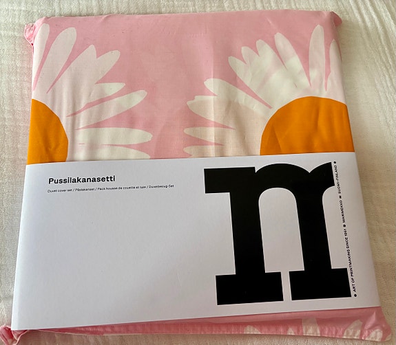 marimekko pussilakanasetti auringonkukka