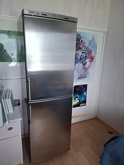 Siemens jääkaappipakastin teräs