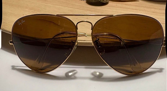 Vintage Ray-Ban aurinkolasit ruskeilla linsseillä unisex